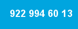 922 994 60 13
